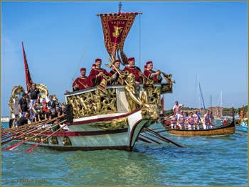 La fête de la Sensa à Venise, l'arrivée de la Serenissima à San Nicolò di Lido