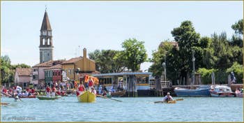 Vogalonga Venise : L'île de Mazzorbo et son Campanile