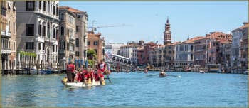 Vogalonga Venise : Sur le Grand Canal