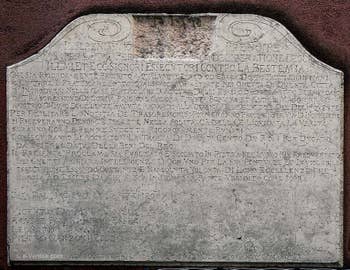 Règlement édicté par la République de Venise en 1704 concernant les règles de conduite à observer par les juifs qui habitaient dans le Ghetto de Venise