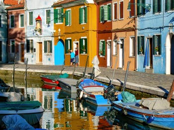 Les couleurs et l'authenticité de l'île de Burano à Venise, Fondamenta de Terranova