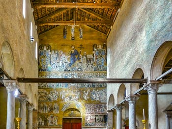 La Basilique Santa Maria Assunta sur l'île de Torcello dans la Lagune Nord de Venise