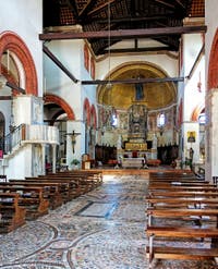 Basilika dei Santi Maria e Donato, St. Donatus von Arezzo, 1125-1141, auf der Insel Murano in Venedig