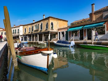 The Rio dei Vetrai and the Fondamenta Manin on the island of Murano in Venice