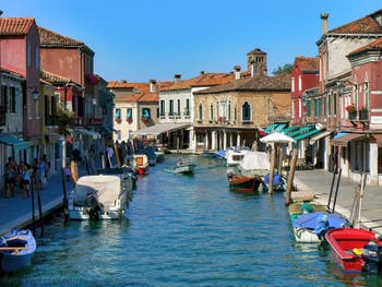 Le Rio dei Vetrai et la Fondamenta Manin sur l'île de Murano à Venise