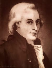 Portrait of Giacomo Casanova
