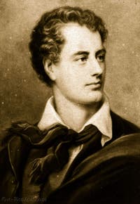 Portrait de George Gordon Lord Byron