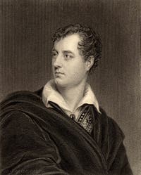 Portrait de Lord Byron