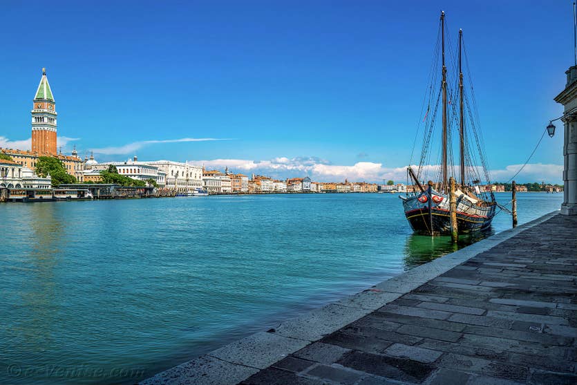 Le Bassin de Saint Marc à Venise