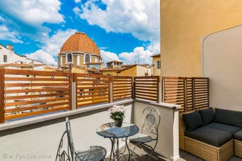 Location Appartement Lorenzo Novella Terrasse à Florence en Italie