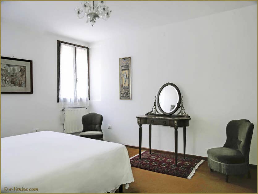 Location San Lorenzo à Venise, la première chambre