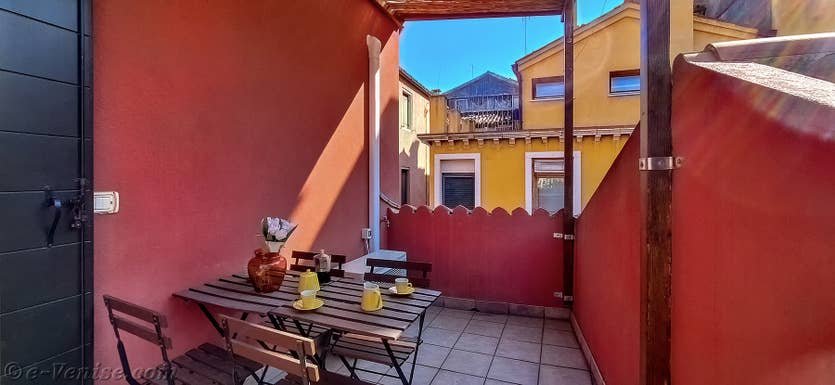 Location Fenice Terrasse à Venise