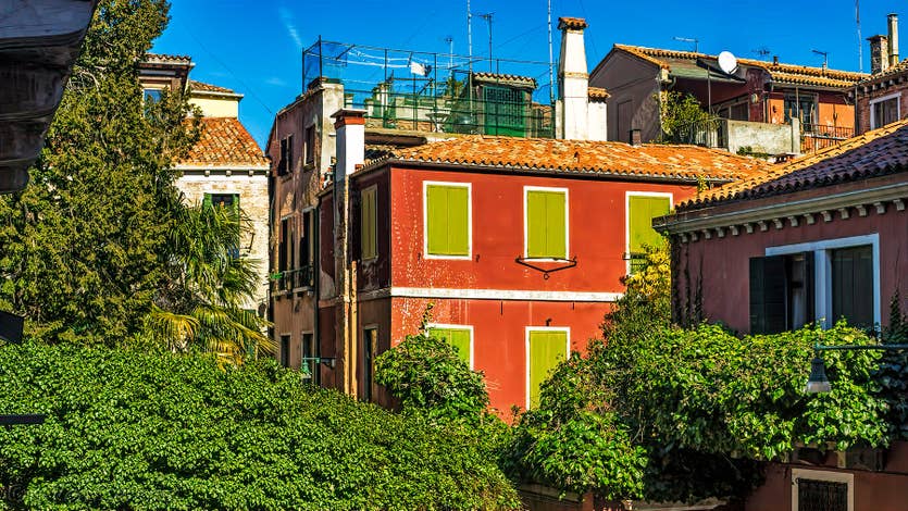 Location Madona Greci à Venise, la vue sur le campiello depuis l'appartement