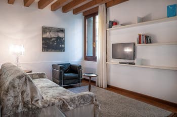 Le Salon de l'Appartement Palazzo Molin Toresele à Venise en Italie