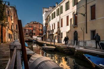 Die Umgebung des Palazzo Molin Toresele in Venedig, Italien