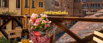 Ferienwohnung in Venedig: Albero Terrasse