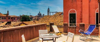 Ferienwohnung in Venedig: Lorenzo Severo Terrasse im Castello