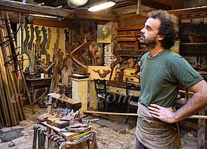 Paolo Brandolisio Remer atelier forocole gondole venise