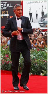 George Clooney à la Mostra du Cinéma de Venise 68e édition internationale du film