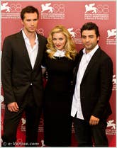 James d'Arcy, Madonna et Oscar Isaac à la Mostra du Cinéma de Venise internationale du film
