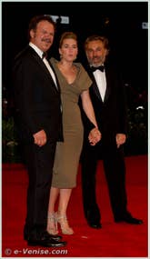 John C. Reilly Kate Winslet et Christoph Waltz à la Mostra du Cinéma de Venise édition internationale du film