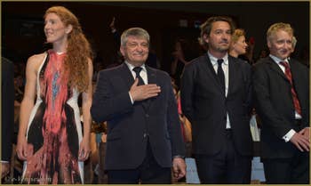 Johanna Kortals-Altes et Aleksandr Sokurov à la Mostra de Venise, le Festival du Cinéma de Venise 2015