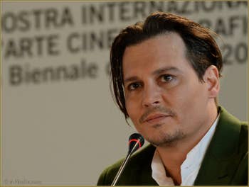 Johnny Depp à la Mostra de Venise, le Festival du Cinéma de Venise 2015