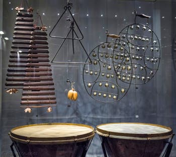 Musée des instruments musicaux de la Galerie de l'Accademia à Florence en Italie