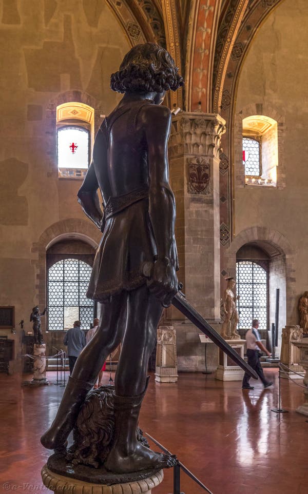 Andrea del Verrocchio Sculpture David Bargello Florence