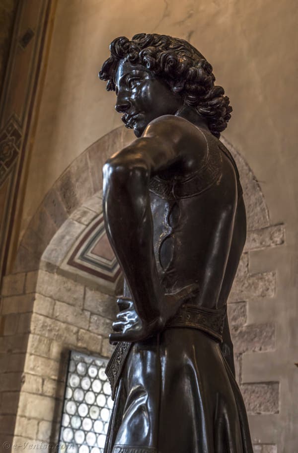Andrea del Verrocchio Sculpture David Bargello Florence