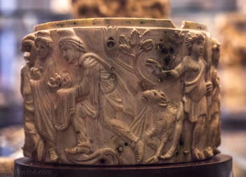 Art Chrétien, Adoration des Mages, VIe siècle, Musée du Bargello à Florence Italie