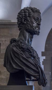Benvenuto Cellini, Buste en bronze de Cosimo Cosme Ier de Médicis, Musée du Bargello à Florence Italie