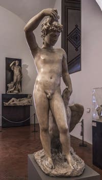 Benvenuto Cellini, Ganymède et l'aigle, 1548, Musée du Bargello à Florence Italie