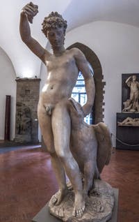 Benvenuto Cellini, Ganymède et l'aigle, 1548, Musée du Bargello à Florence Italie
