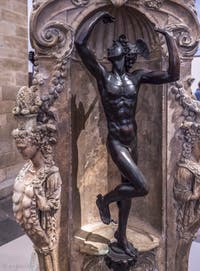 Benvenuto Cellini, Mercure, 1553, Musée du Bargello à Florence Italie