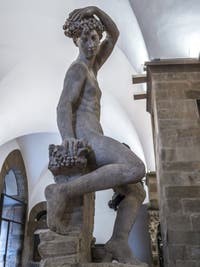 Benevenuto Cellini, Narcisse, 1548-1565, Musée du Bargello à Florence Italie