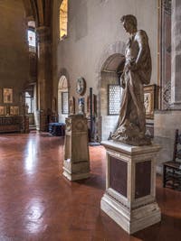 Donatello, David, statue marbre, 1408, Musée du Bargello à Florence Italie
