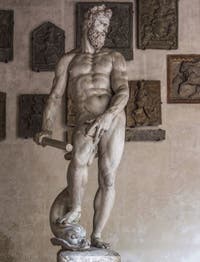Giambologna, Jean de Boulogne, Océan, 1572-1576, Musée du Bargello à Florence Italie