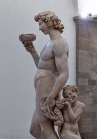 Michel-Ange Buonarroti, Bacchus, 1496-1497, Musée du Bargello à Florence Italie