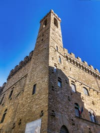 Le Musée Palais du Bargello et la tour Volognana, Palais du Capitaine de la justice du peuple à Florence Italie
