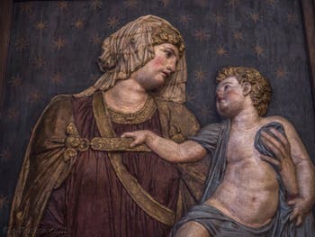 Sansovino Jacopo Tatti, Vierge à l'Enfant, 1550, Musée du Bargello à Florence Italie