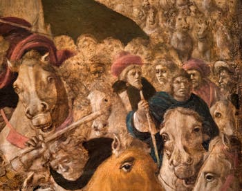 Botticelli, Adoration des Mages 1490-1500, Galerie des Offices Uffizi Florence Italie