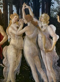 Sandro Botticelli, Le Printemps, 1481-1482, Galerie Offices Uffizi, Florence Italie