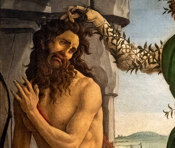 Sandro Botticelli, Pallas et le Centaure, Galerie Offices Uffizi, Florence Italie