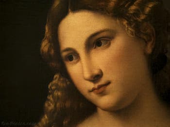 Titian, Flora, 1515-1517, Uffizi Uffizi Gallery, Florence Italy