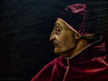 Le Titien, Portrait du Pape Sixte IV, 1540-1545, Galerie Offices Uffizi, Florence Italie
