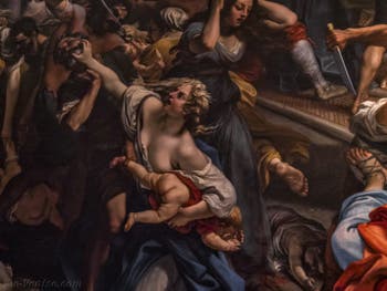 Marco Benefial, Le massacre des innocents, 1730, Galerie Offices Uffizi, Florence Italie