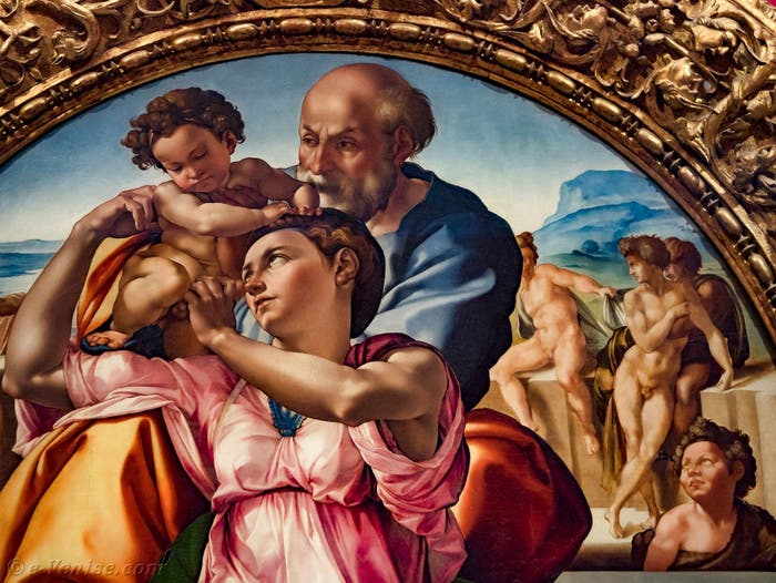 MichelAnge Sainte Famille Doni Offices Florence Page 1