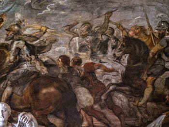 Pierre Paul Rubens, Le roi Henry IV à la bataille d'Ivry, 1627-1630, Galerie Offices Uffizi, Florence Italie