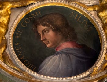 Giorgio Vasari, Portrait de Giovanni de Médicis, salle Cosme l'Ancien au Palazzo Vecchio à Florence en Italie.